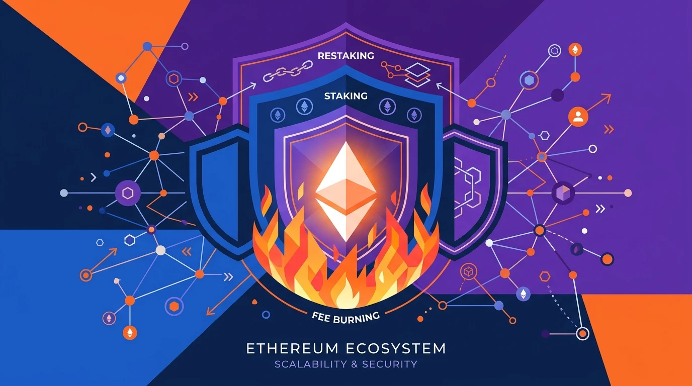 Екосистема Ethereum: еволюція стейкінгу, спалення комісій та ера рестейкінгу