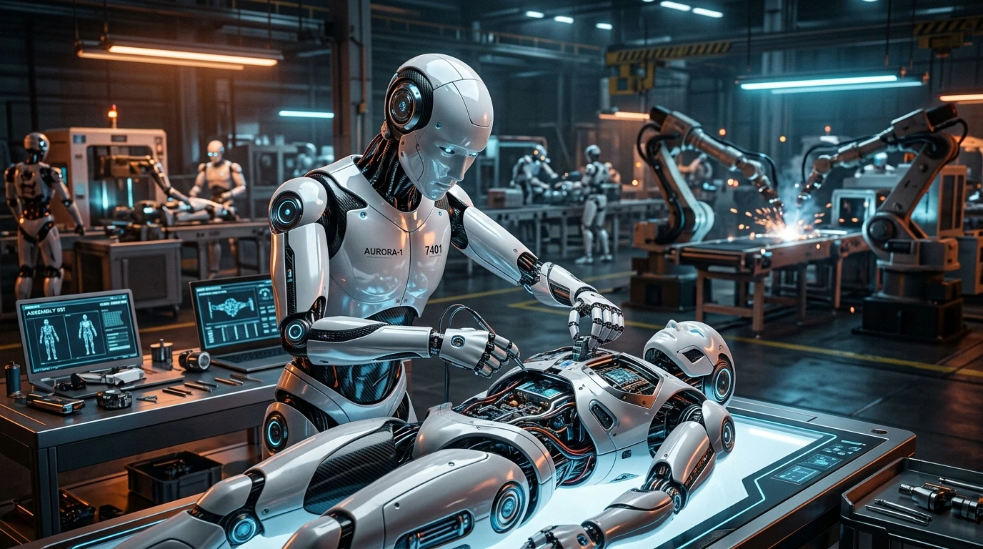 Китайська компанія UBTECH Robotics запустила роботизовану фабрику, де робот...