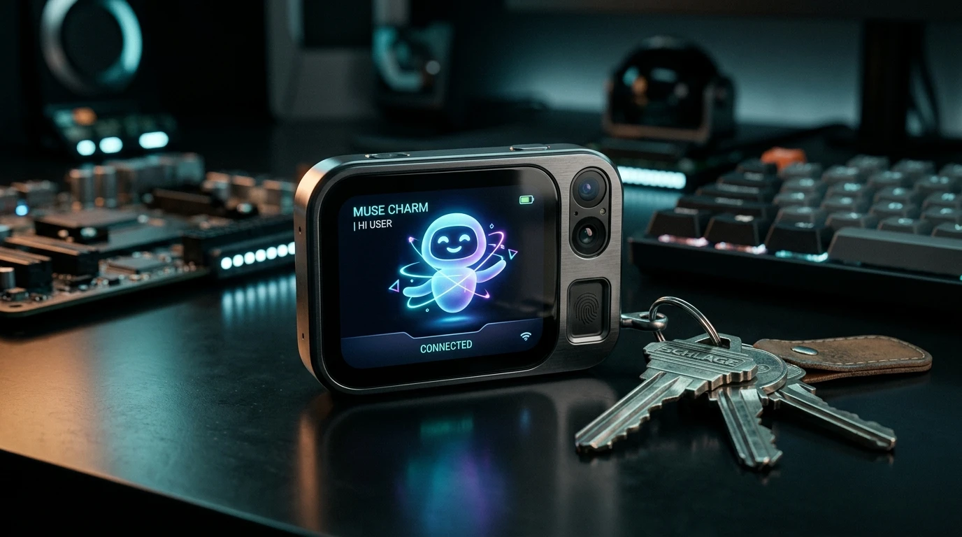 Ⓜ️ Компанія Meta представила брелок із штучним інтелектом Muse Charm. Брело...
